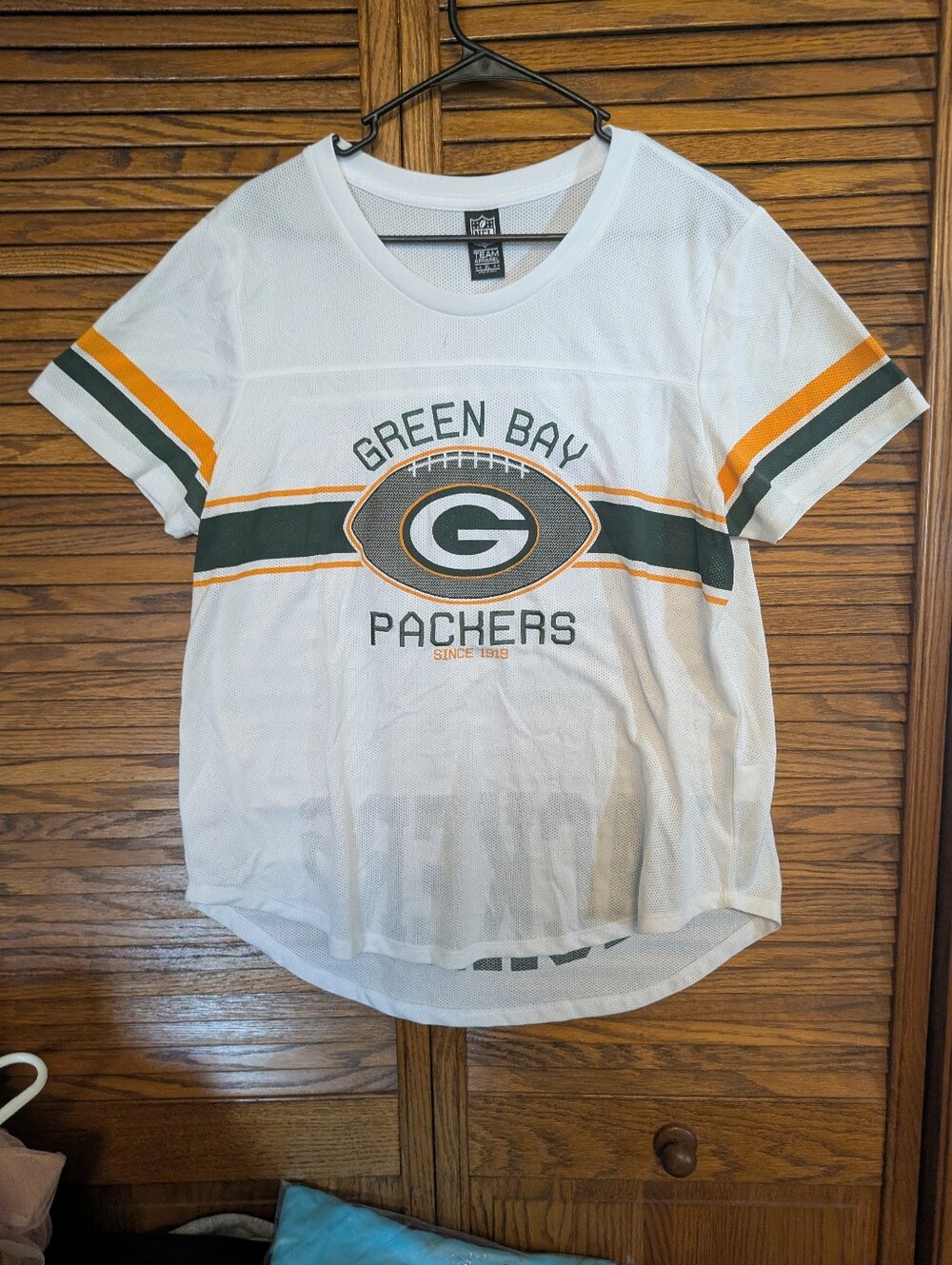 Green Bay Packers NWOT Mesh Women's T-shirt Jersey Size Extra Large